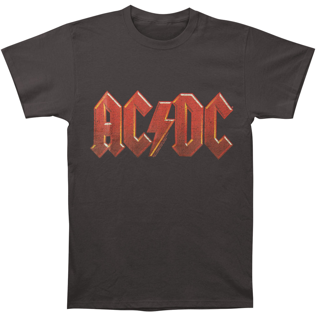 AC/DC Logo Slim Fit T-shirt 379097 | Rockabilia Merch Store