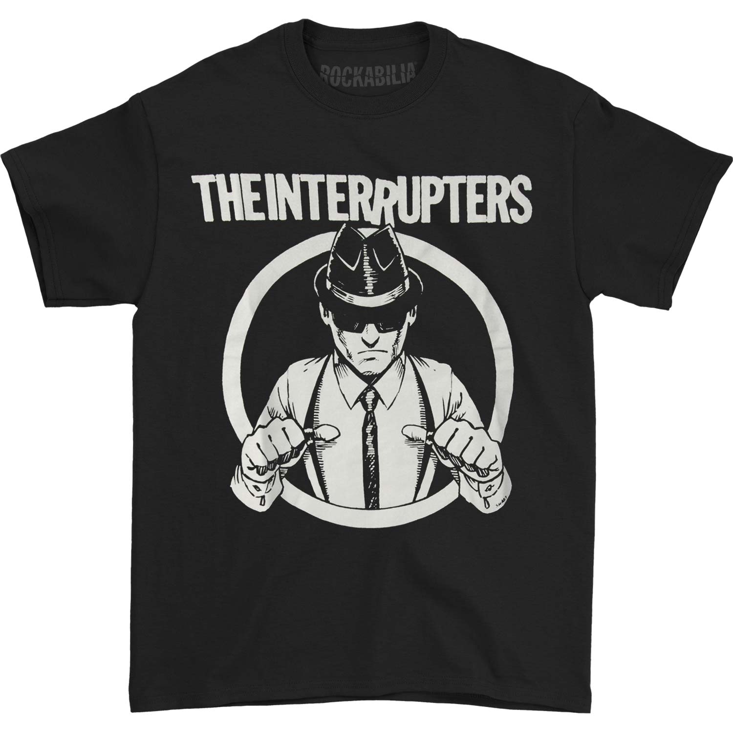 Interrupters Suspenders Black Tee T-shirt