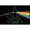 Pot Leaf Prism Blacklight