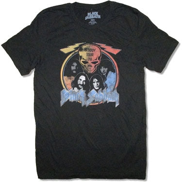 Black Sabbath Bloody 1978 Tour T-shirt