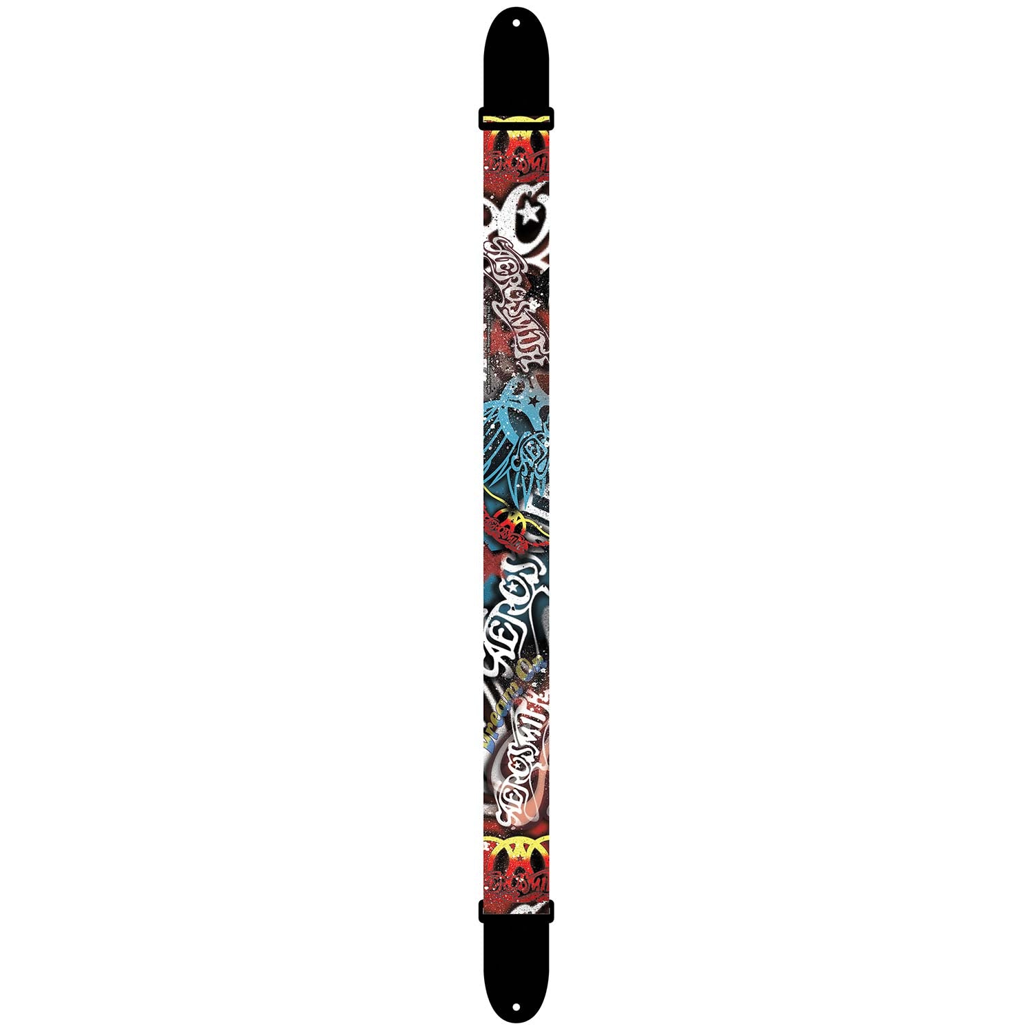 Aerosmith Logos Guitar Strap