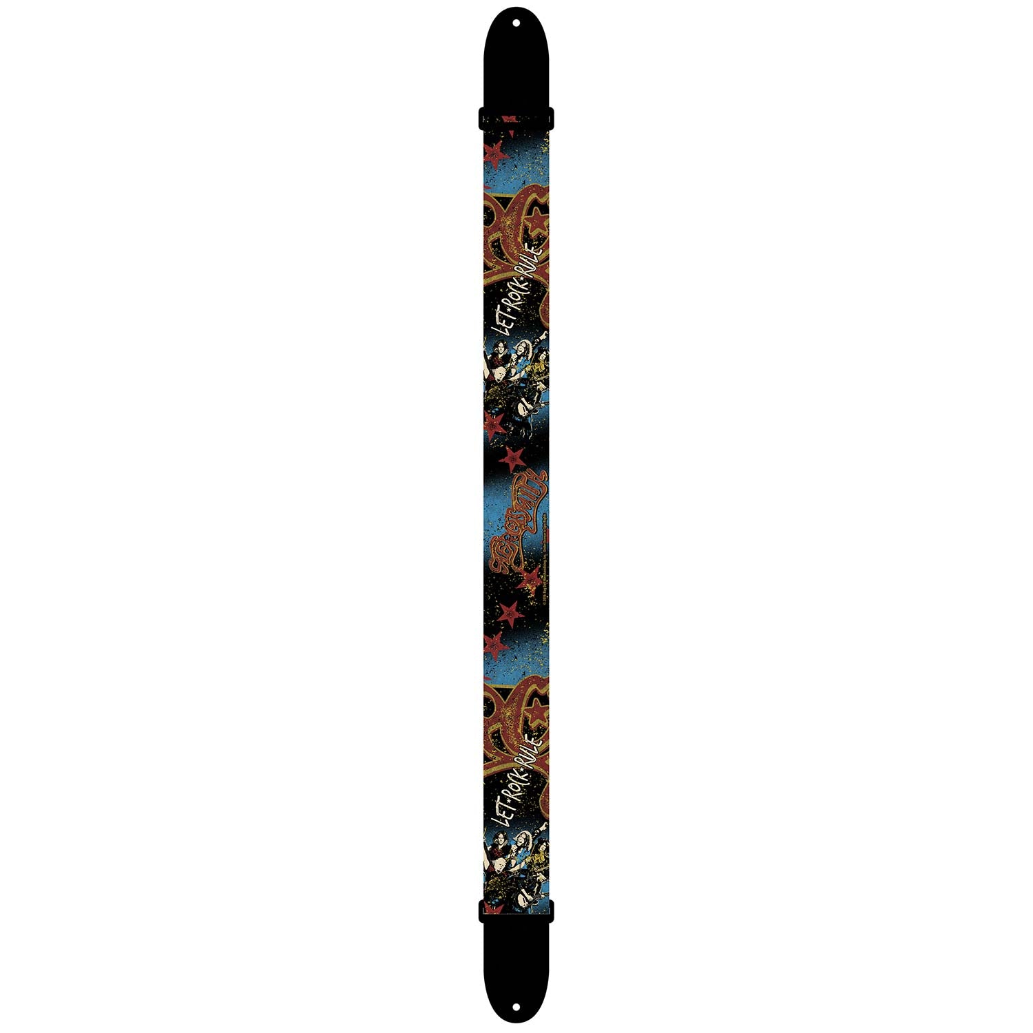 Aerosmith Let Rock Rule Guitar Strap