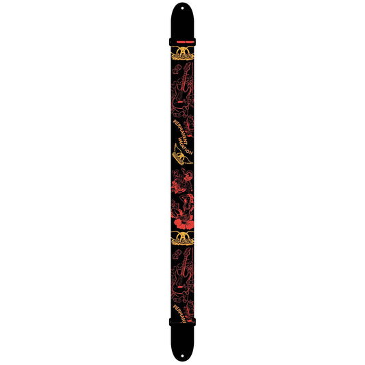 Aerosmith Permanent Vacation Guitar Strap