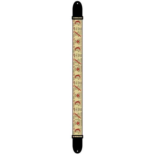 Woodstock Three Day Ticket Guitar Strap