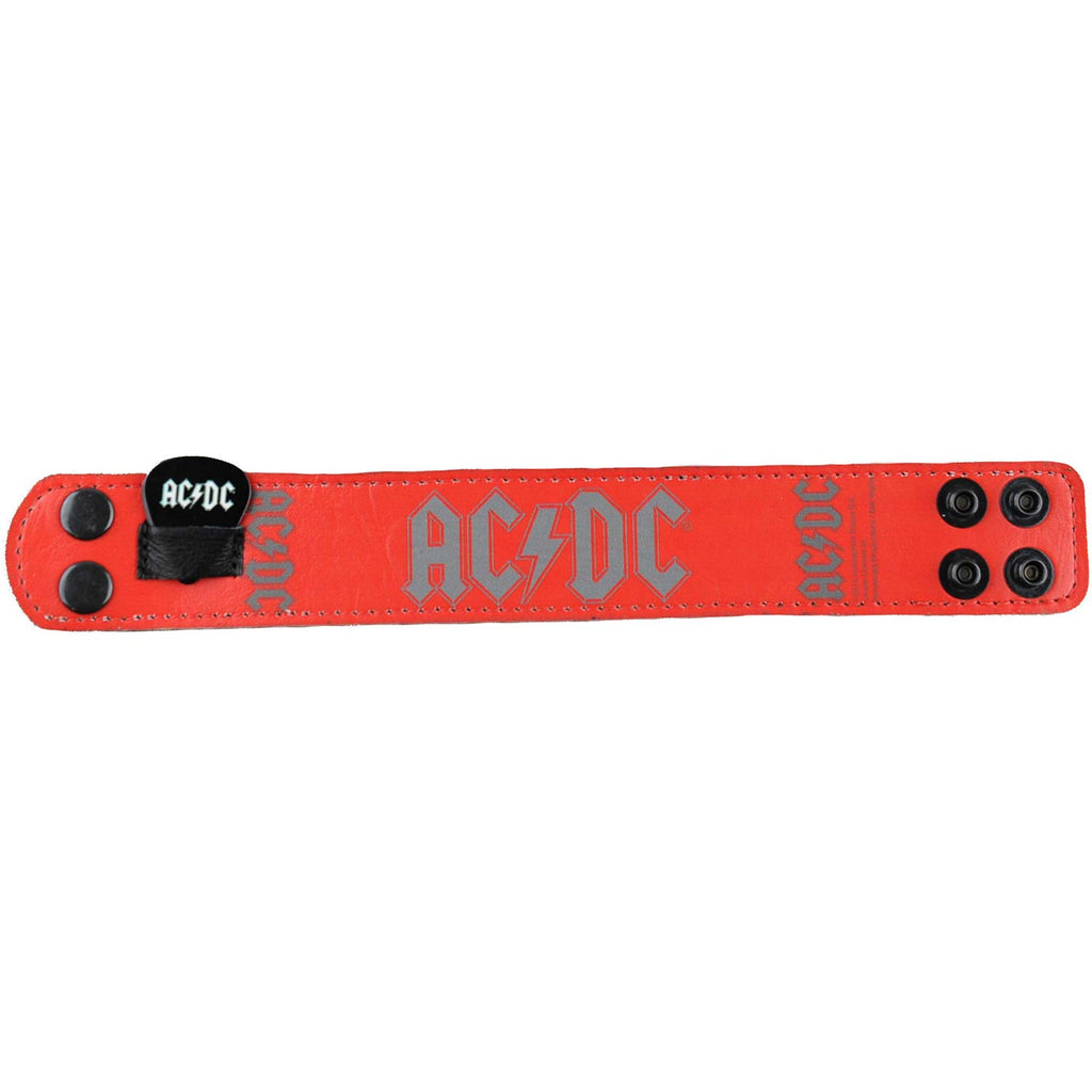 AC/DC Logo Wristband 379481 | Rockabilia Merch Store