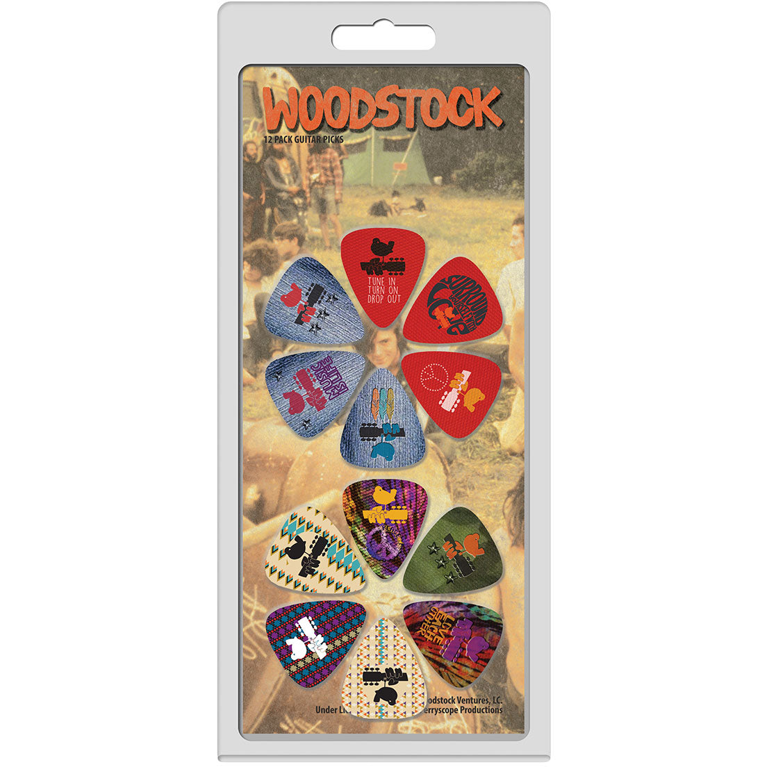 Woodstock Guitar Pick