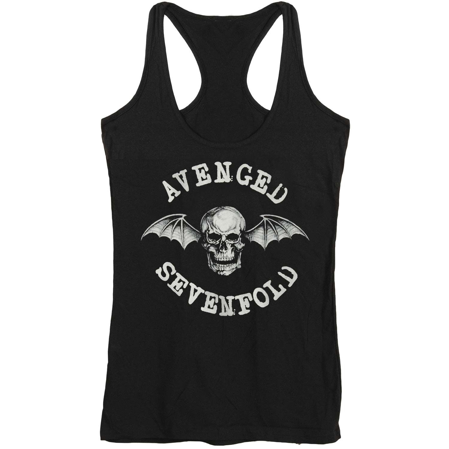 AVS Jr Skull Logo Racerback Tank Womens Tank