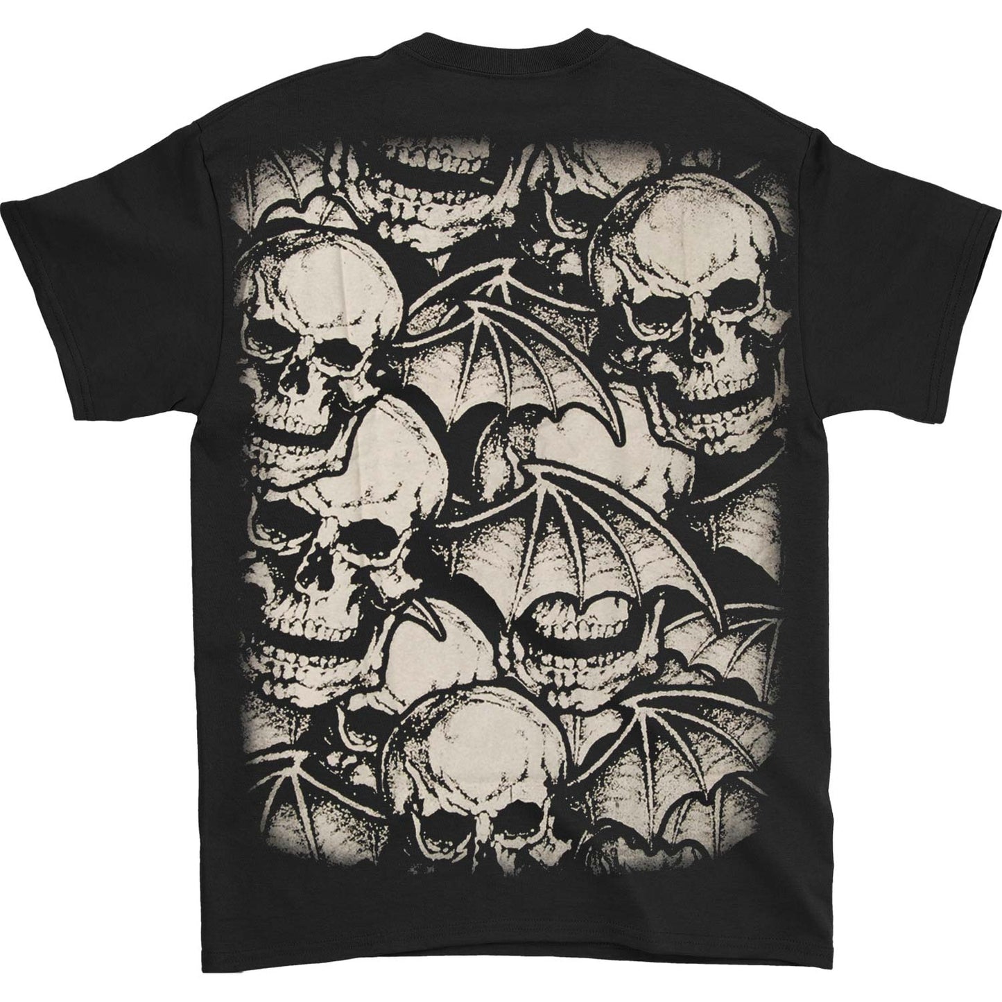 AVS Deathbat Allover Mens Reg T T-shirt