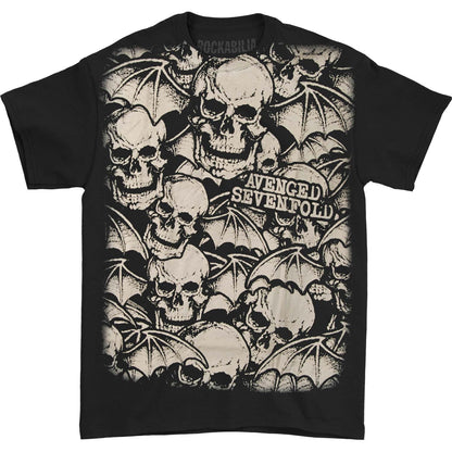 AVS Deathbat Allover Mens Reg T T-shirt