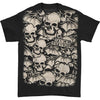 AVS Deathbat Allover Mens Reg T T-shirt