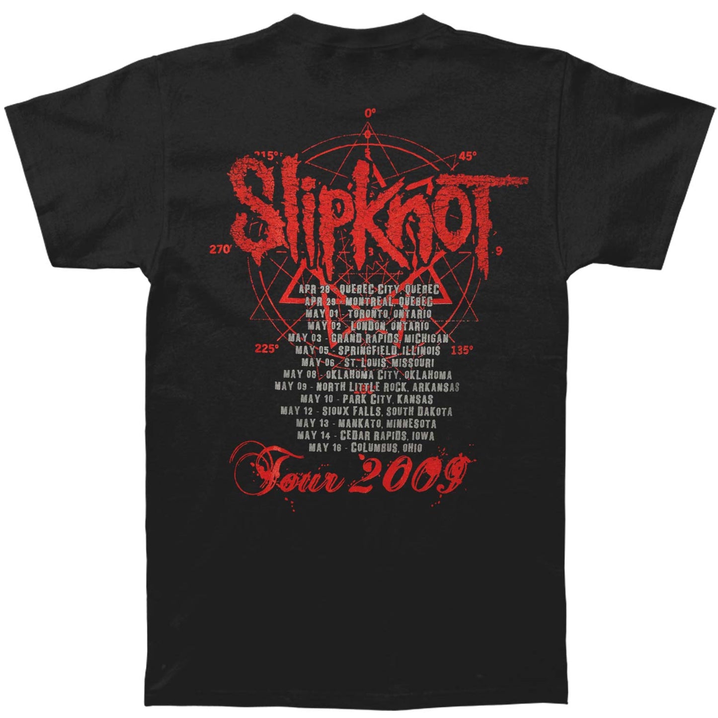 Slipknot All Hope Is Gone Group T-shirt