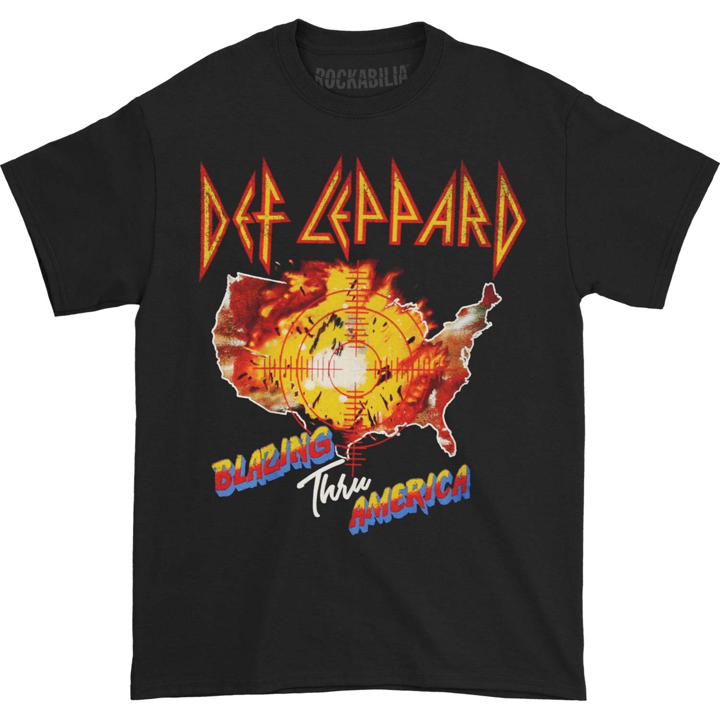 Blazing Thru America Mens Regular T T-shirt