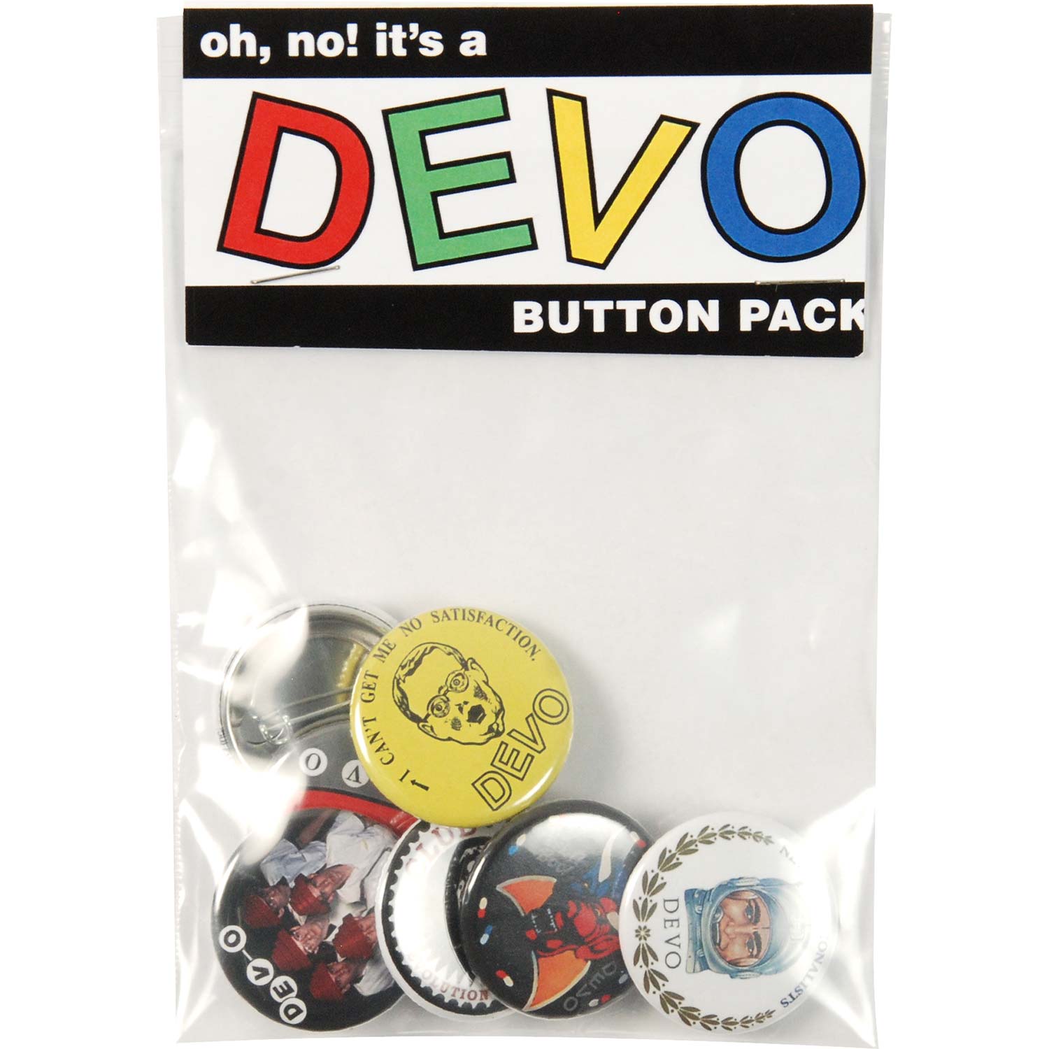 Devo Devo - Button Pack Collector Items