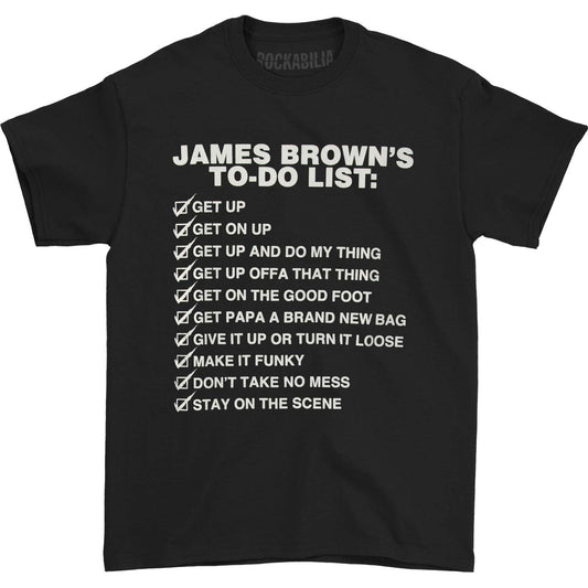 James Brown James Brown To Do List T-shirt