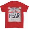 Fear - Beer Label Red T-shirt