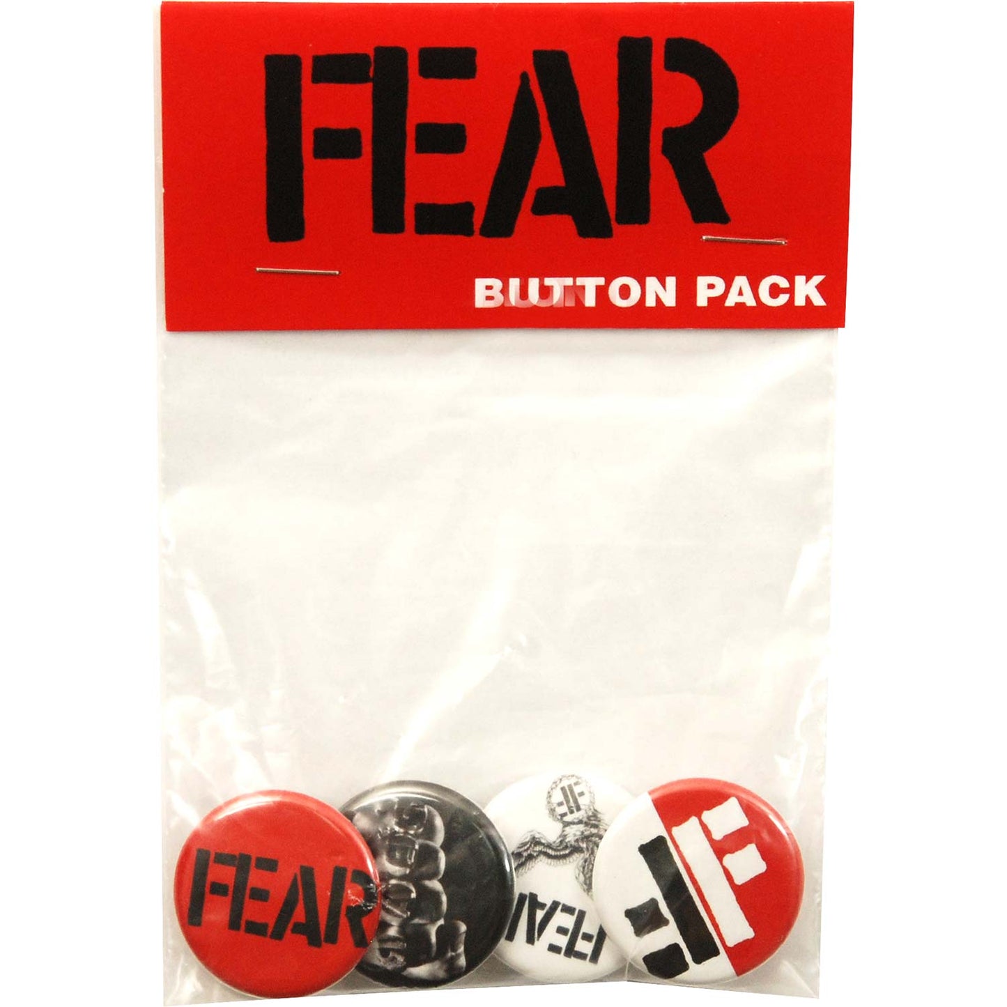 Fear - Button Pack Collector Items
