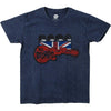 Guitar & Flag Vintage T-shirt