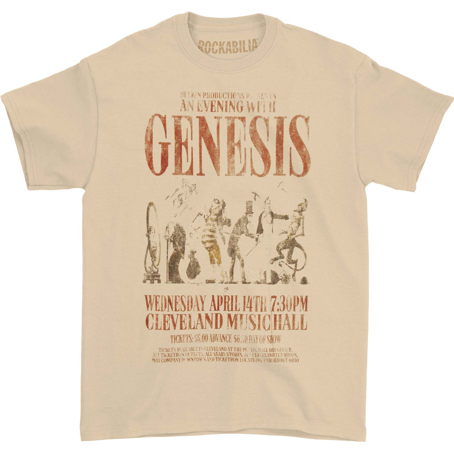 Genesis An Evening With T-shirt