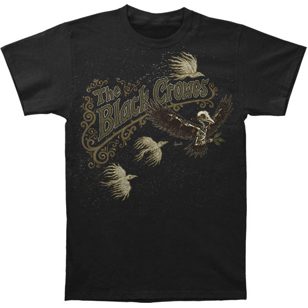 Black Crowes Skeleton Crowe T-shirt