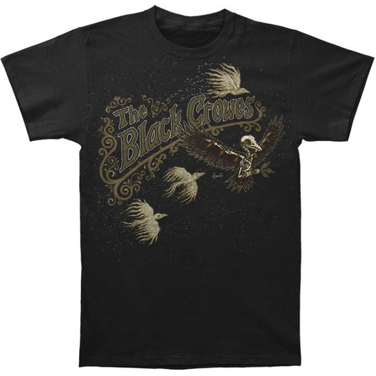 Black Crowes Black Crowes Skeleton Crowe T-shirt