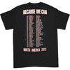 Because We Can Tour 2013 T-shirt