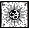 Black Om Sun Bandana