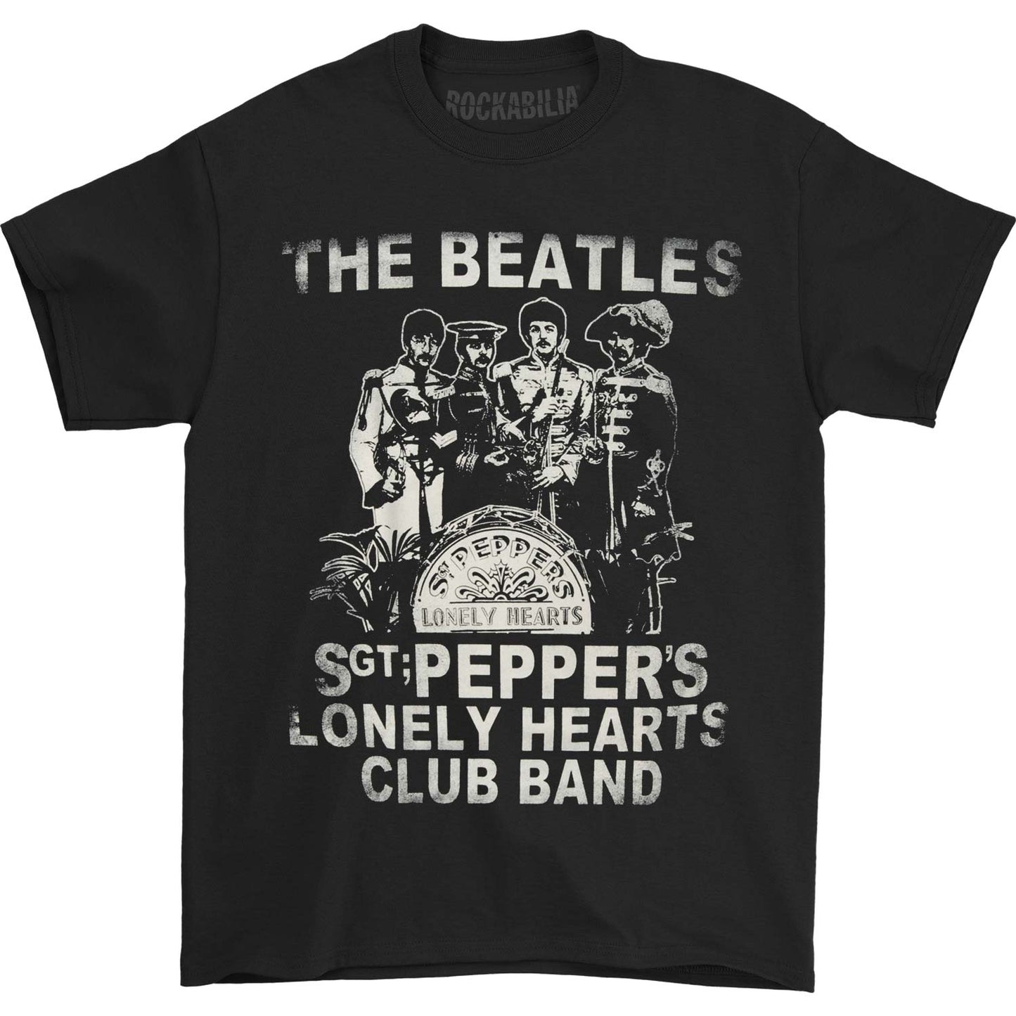Beatles Sgt Pepper Crackle T-shirt
