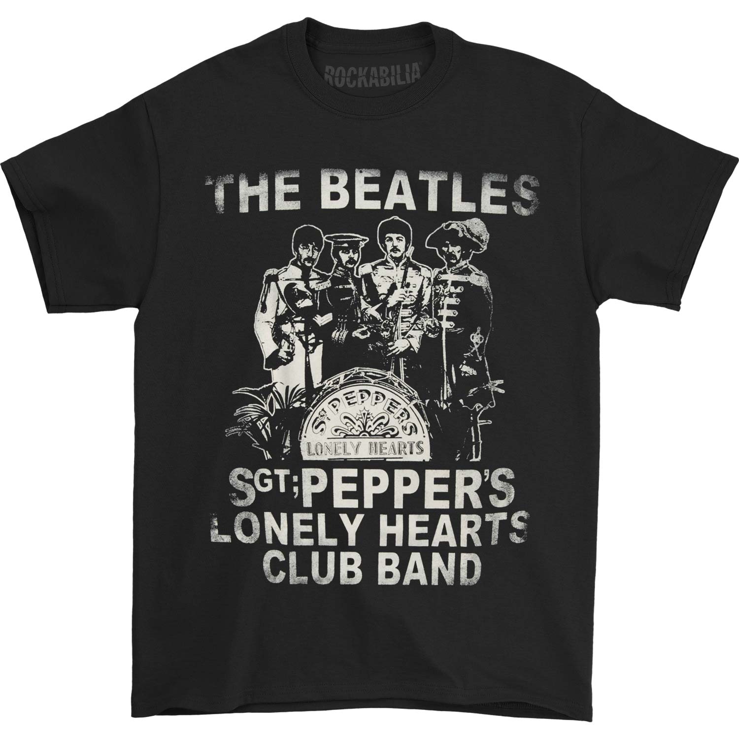 Beatles Sgt Pepper Crackle T-shirt