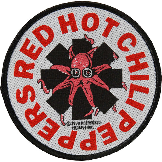 Red Hot Chili Peppers Octopus Woven Patch