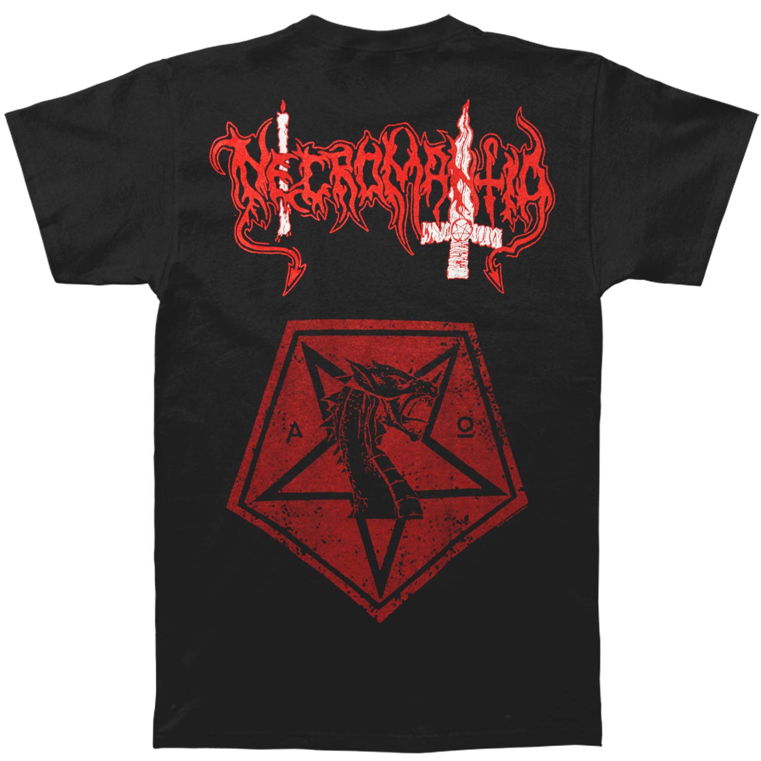 Necromantia Crossing The Fiery Path T-shirt