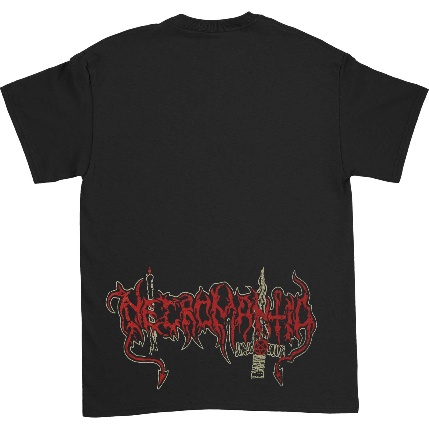 Necromantia Scarlet Evil Witching Black T-shirt