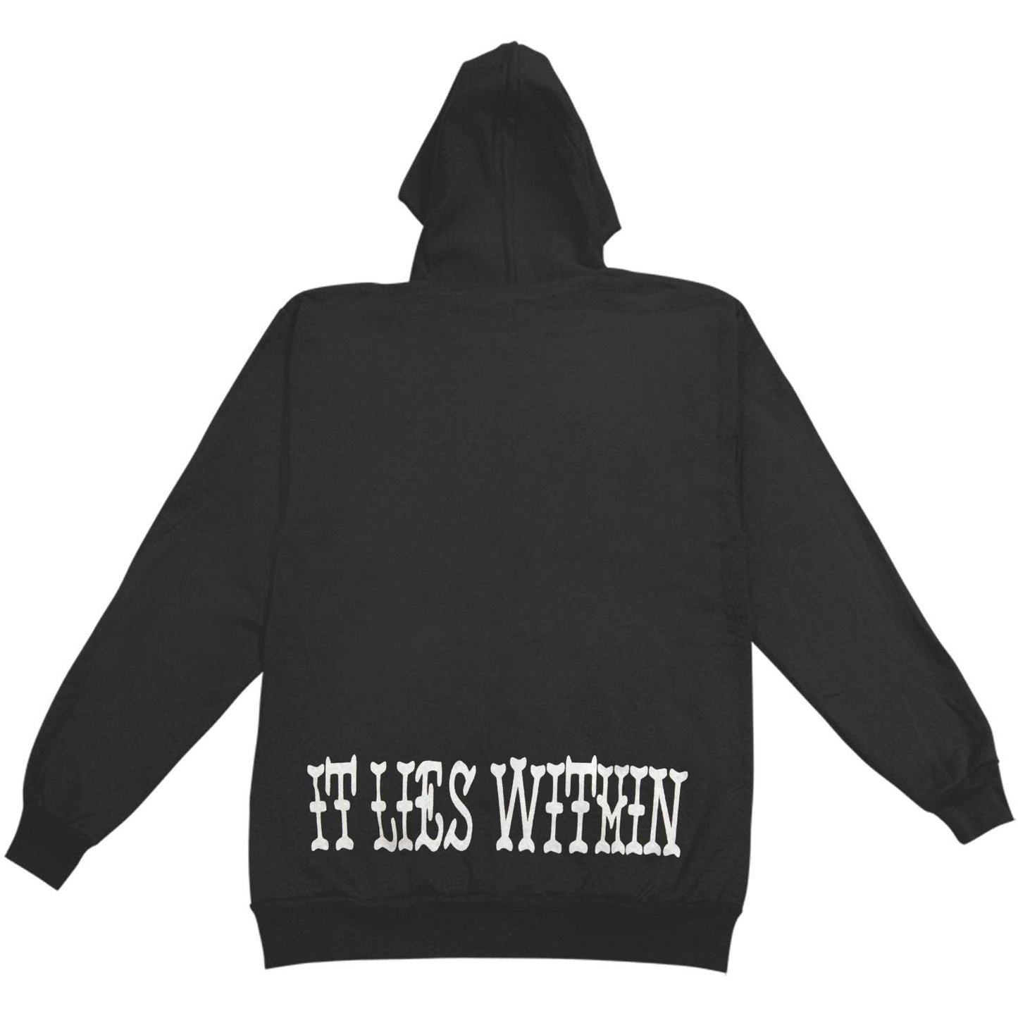 It Lies Within Light The Way Zippered Hooded Sweatshirt
