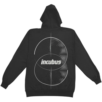 Incubus Circles Zippered Hooded Sweatshirt