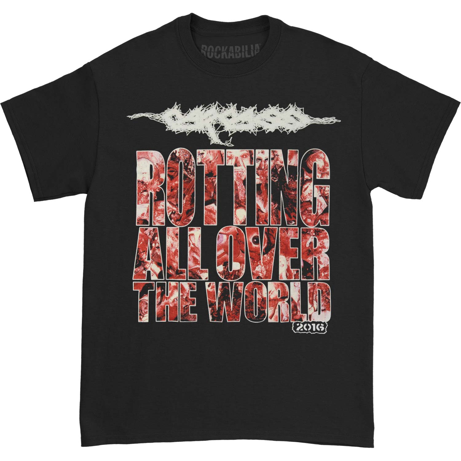 Carcass Rotting All Over 2016 Tour T-shirt