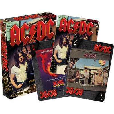AC/DC Albums Playing Cards | AC/DC Merch Store