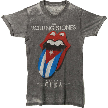 Havana Cuba On Burnout Tee Vintage T-shirt