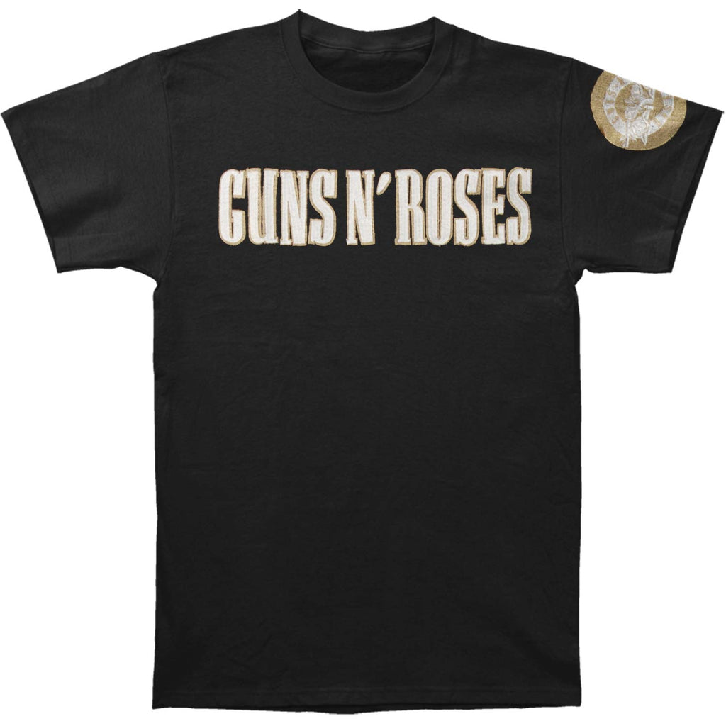 Guns N Roses Logo & Bullet Circle Vintage T-shirt 381224 | Rockabilia ...