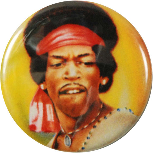 Jimi Hendrix Kennedy Woodstock Button