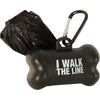 I Walk The Line Dog Bag Dispenser Pet Wear