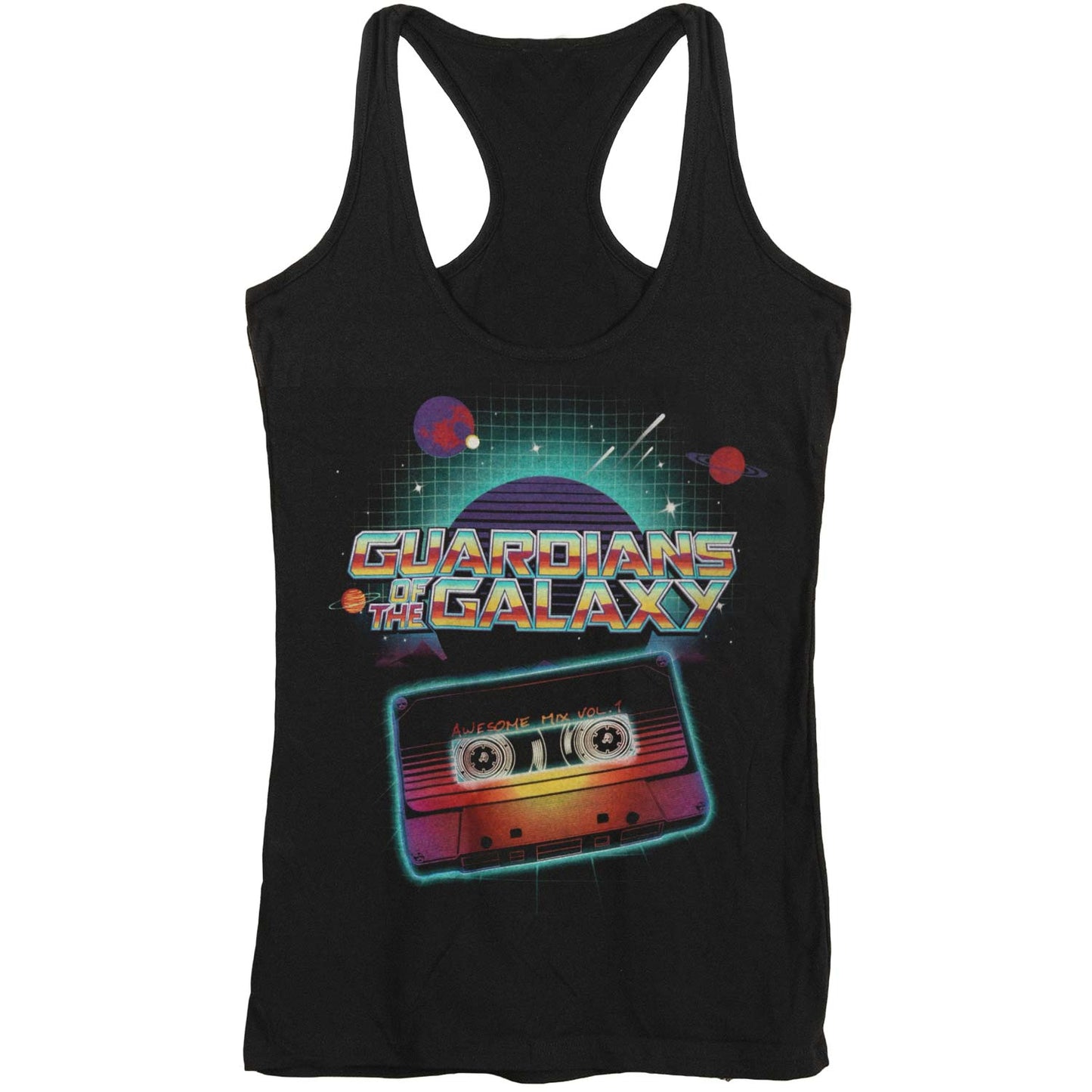 Neon Cassette Womens Tank
