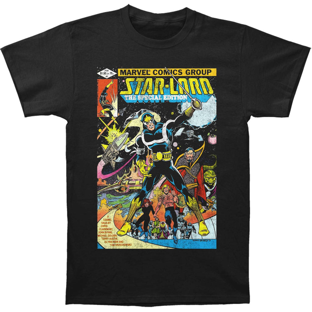 Guardians Of The Galaxy Star-Lord Cover Slim Fit T-shirt