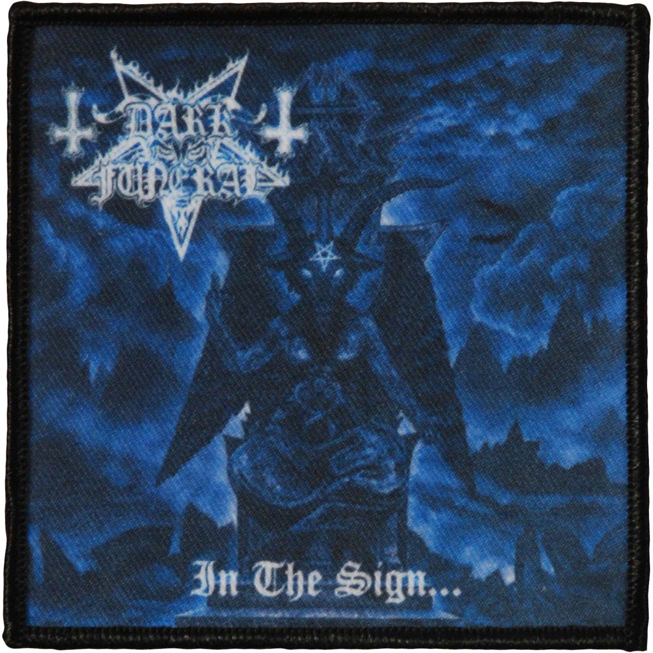 Dark Funeral In The Sign Patch 4 X 4 Woven Patch