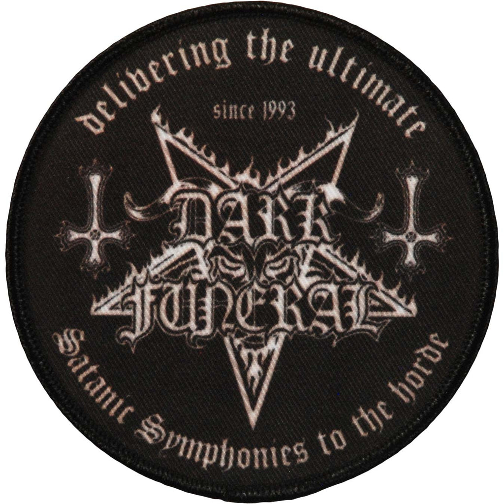 Dark Funeral Symphonies Circle Patch Woven Patch