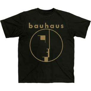 Bauhaus Spirit Logo Gold Slim Fit T-shirt