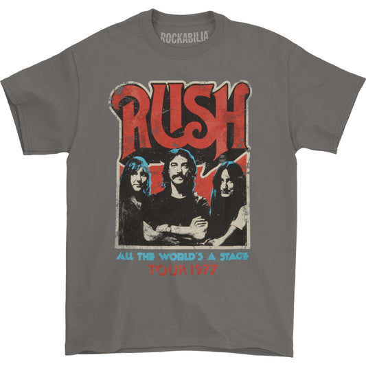 Rush World Stage Tour 1977 T-shirt