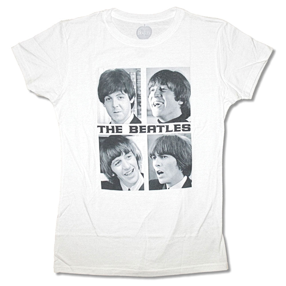 Beatles B & W Photo Junior Top 381975 | Rockabilia Merch Store