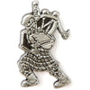 Skelly Piper Pewter Pin Badge
