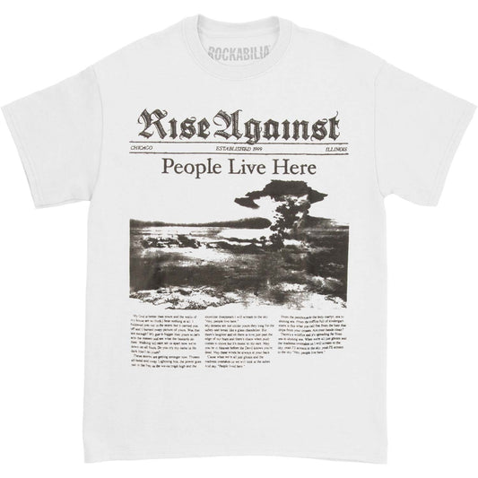 Rise Against People Live Here Tee T-shirt