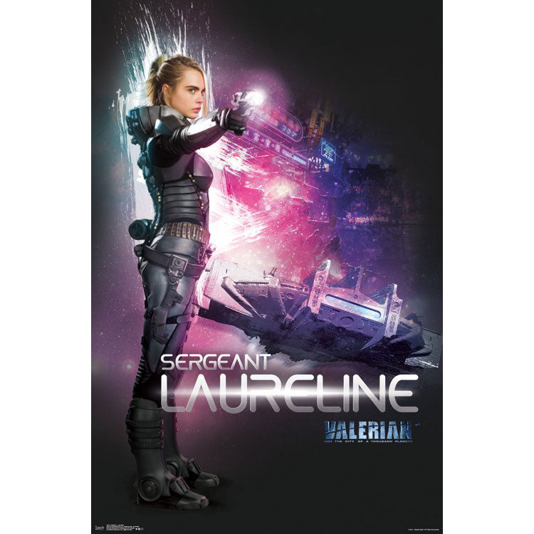 Valerian And The City Of A Thousand Planets Laureline Domestic Poster