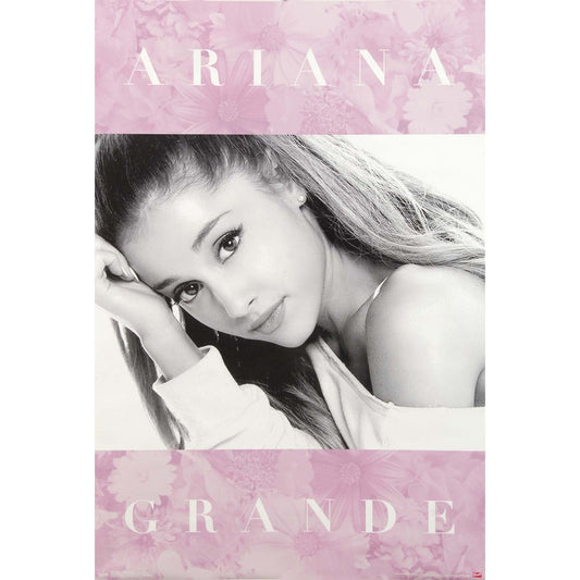 Ariana Grande Floral Domestic Poster